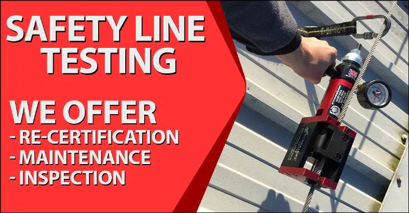 Safety Line Testing The Dorridge Roof Company - Dorridge, West Midlands